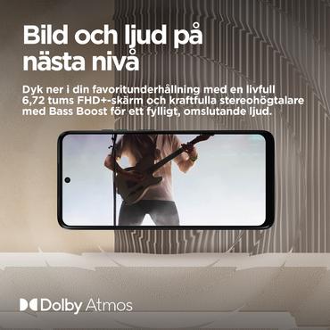 Motorola Moto G15 Power - gravity gray - 4G peksk&auml;rmsmobil - 256 GB - GSM