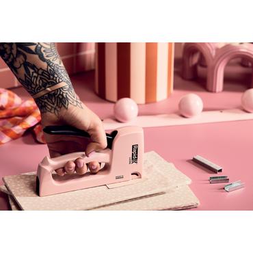 Hæftepistol R13 hobby blister pink