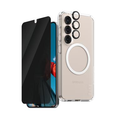 CARE by PanzerGlass® Flagship 3-in-1 Privacy Bundle Samsung Galaxy S25