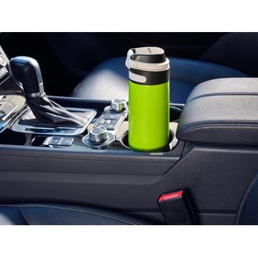 Leifheit 03277 rejsekrus 600 ml Sort, Grøn Rustfrit stål