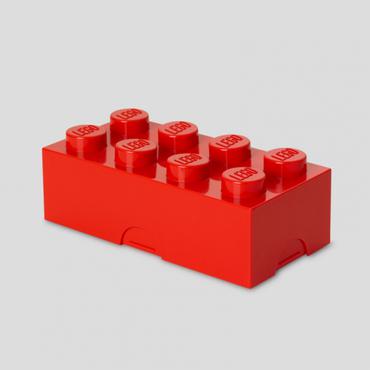 LEGO Lunch Box - matförvaringsbehållare - ljust röd