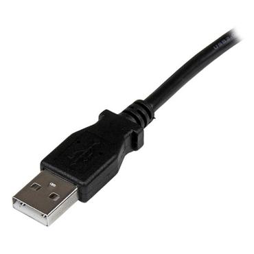 StarTech.com 3m USB 2.0 A to Right Angle B Cable Cord - 3 m USB Printer Cable - Right Angle USB B Cable - 1x USB A (M), 1x USB B (M) (USBAB3MR) - USB-kabel - USB Type B til USB - 3 m