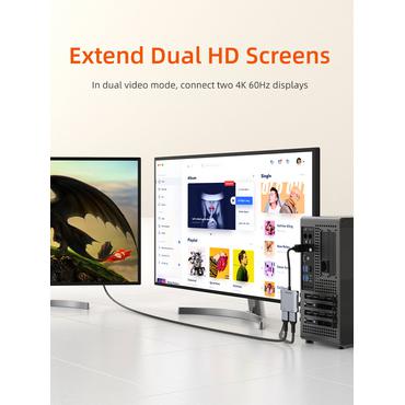 Cabletime 8K DP til dobbelt