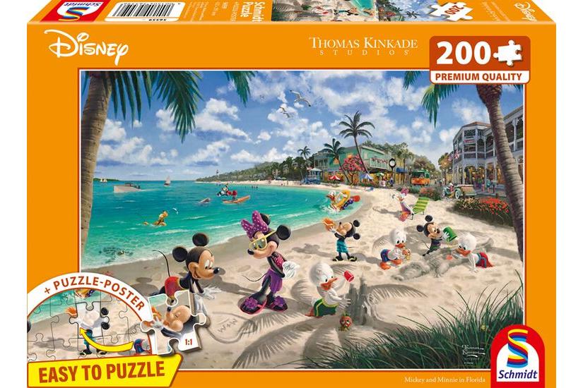 Schmidt Spiele 56559 puslespil 200 stk Tegnefilm