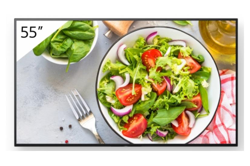 Sony Bravia Professional Displays FW-55BZ35L BZ35L Series - 55" LED-bakgrundsbelyst LCD-skärm - 4K - för digital skyltning