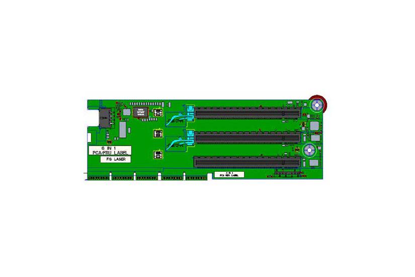 HPE x8/x16/x8 Riser Kit - kort f&ouml;r stigare