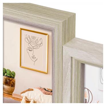 ZEP Zara 6Q              6x10x15 Holz Galerierahmen         VZ662