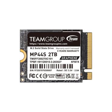 Team Group MP44S - 2 TB - SSD - PCI Express 4.0 x4 (NVMe) - M.2 Card