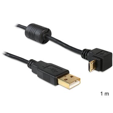 Delock - USB-kabel - USB till mikro-USB typ B - 1 m