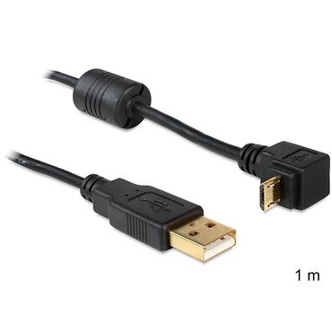 Delock - USB-kabel - USB till mikro-USB typ B - 1 m