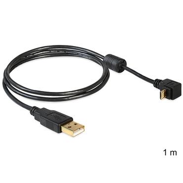 Delock - USB-kabel - USB till mikro-USB typ B - 1 m