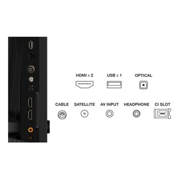 TCL S59K 40S59K TV 101.6 cm (40 ) Full HD Smart TV Wi-Fi Metallic