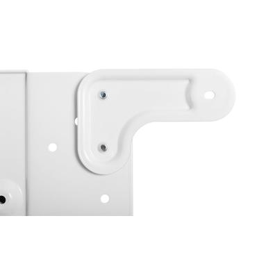 VivoLink Mobile stand - vogn med hjul - Anti-Theft - for LCD-tv/kurvet LCD-tv - hvid