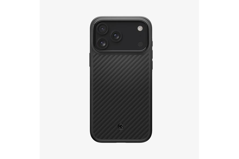 Spigen Enzo Aramid T (MagFit) mobiltelefon etui 16 cm (6.3") Cover Sort