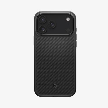 Spigen Enzo Aramid T (MagFit) mobiltelefon etui 16 cm (6.3") Cover Sort