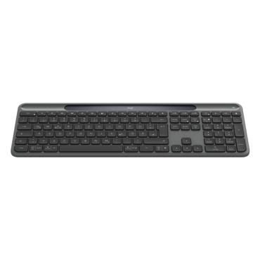 Logitech Signature Slim Solar+ K980 tastatur Universel RF trådløs + Bluetooth QWERTZ Tysk Grafit