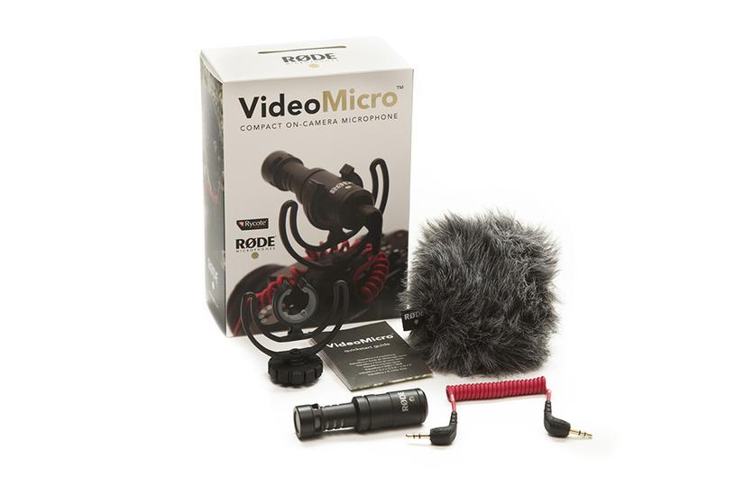R&Oslash;DE VideoMicro Sort Mikrofon til digitalkamera