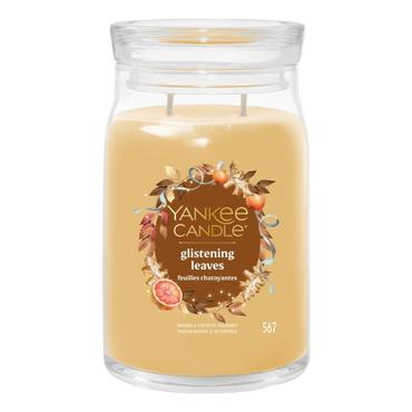 Yankee Candle 2653162E vokslys Rund Citrus Transparent, Gul 1 stk