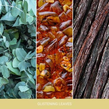 Yankee Candle 2653162E vokslys Rund Citrus Transparent, Gul 1 stk