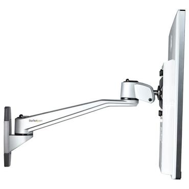 StarTech.com Wall Mount Monitor Arm - 10.2" Swivel Arm - For up to 34" VESA konsol - justerbar arm - f&ouml;r LCD-display - silver