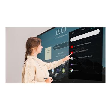 BenQ Board Essential RE8604 RE04 Series - 86" LED-bagbelyst LCD paneldisplay - 4K - for undervisning