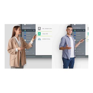 BenQ Board Essential RE8604 RE04 Series - 86" LED-bagbelyst LCD paneldisplay - 4K - for undervisning