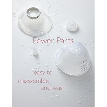 Momcozy BP180-GR00BA-A brystpumpe 160 ml Elektronisk