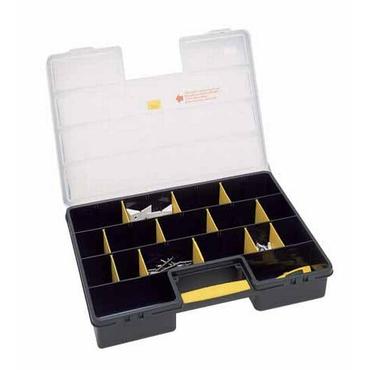 Stanley 1-92-762 v&aelig;rkt&oslash;jskasse og kasse Sort, Transparent