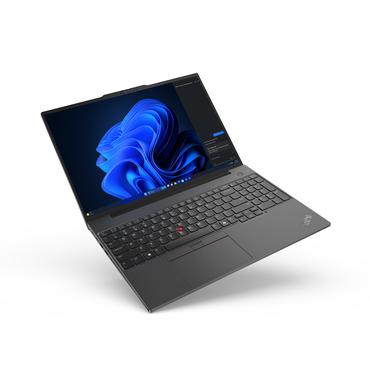 Lenovo ThinkPad E16 Gen 2 21MA Bärbar dator - Intel Core Ultra 5 (Series 1) 125U / 1.3 GHz - 16 GB DDR5 - 512 GB SSD M.2 2242 PCIe 4.0 x4 - TCG Opal Encryption 2, NVM Express (NVMe) - Intel Graphics upp till - 16" IPS