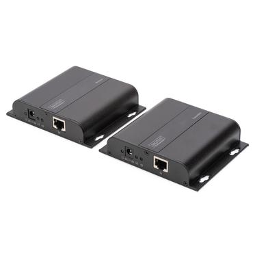 DIGITUS Professional DS-55122 4K HDMI Extender via CAT / IP (Set) - video/ljud/infrar&ouml;d f&ouml;rl&auml;ngare - HDMI