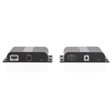 DIGITUS Professional DS-55122 4K HDMI Extender via CAT / IP (Set) - video/ljud/infrar&ouml;d f&ouml;rl&auml;ngare - HDMI