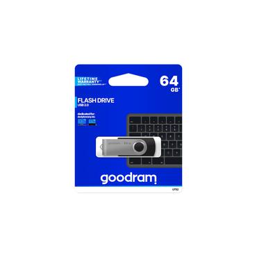 Goodram UTS2 USB-nøgle 64 GB USB Type-A 2.0 Sort