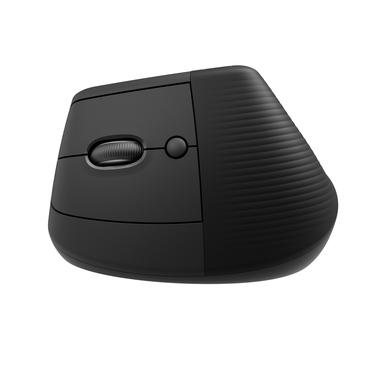 Logitech Lift Vertical Ergonomic Mouse - vertikal mus - Bluetooth, 2.4 GHz - grafit