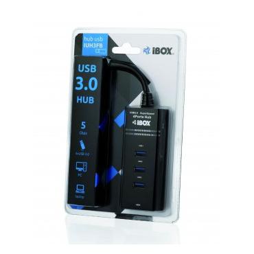 iBOX IUH3FB - hubb - 4 portar