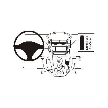 Brodit ProClip Angled mount - montering för mobiltelefon