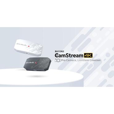 Avermedia Videoinspelningskort - USB 3.2 Gen 1 Type-C - Svart, Vit