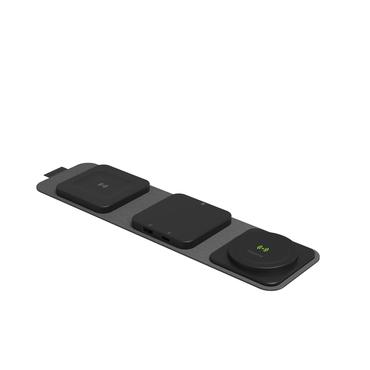 mophie 401309741 oplader til mobil enhed Headset, Mobiltelefon Grafit Vekselstrøm Trådløs opladning Indendørs