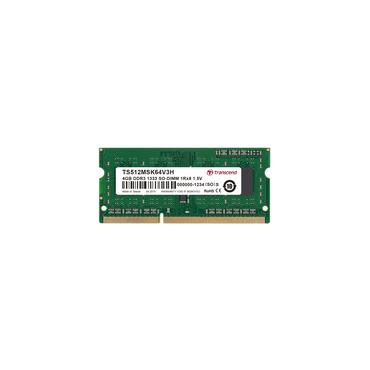 Transcend - 4GB - DDR3 RAM - 1333MHz - SO DIMM 204-PIN - Ikke-ECC - CL9