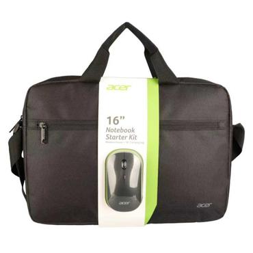 Acer GP.ACC11.03V taske og etui til laptop 40,6 cm (16") Mappe Sort