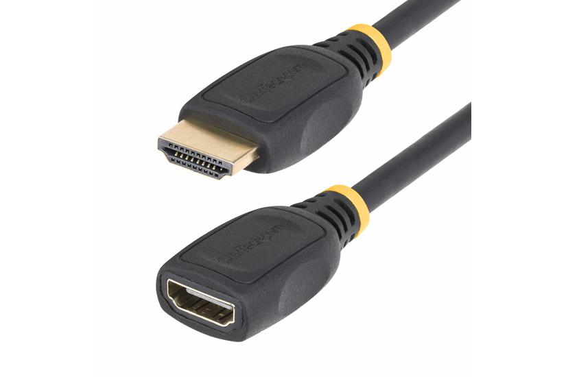 StarTech.com 3.3ft HDMI 2.0 Extension Cable, 4K 60Hz, M/F - HDMI-f&ouml;rl&auml;ngningskabel - 1 m