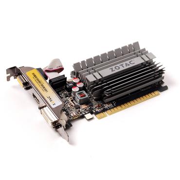 ZOTAC GeForce GT 730 Grafikkort - lavprofil - blæserløs - 4GB DDR3