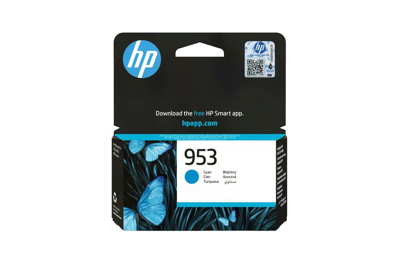 HP Original 953-blækpatron, cyan