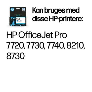HP Original 953-blækpatron, cyan