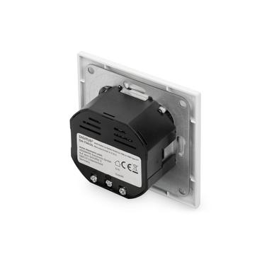 DIGITUS DA-70615 - eluttag - 1 eluttag, 2 USB-uttag - vit, RAL 9003