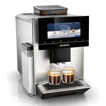 Siemens EQ900 TQ903D03 - automatisk kaffemaskine med mælkeskummer - 19 bar - rustfrit stål