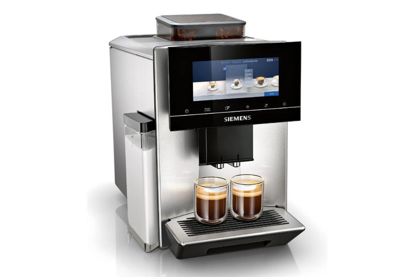 Siemens EQ900 TQ903D03 - automatisk kaffemaskine med mælkeskummer - 19 bar - rustfrit stål