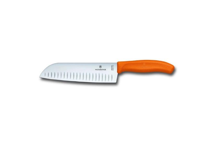 Victorinox Swiss Classic Santokumesser 17cm orange