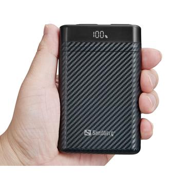 Sandberg 421-32 powerbank Lithium-Ion (Li-Ion) 10000 mAh Sort