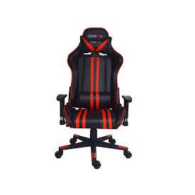 GEAR4U Elite Gamer Stol Sort/Rød