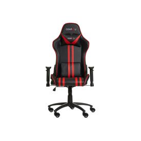 GEAR4U Elite Gamer Stol Sort/Rød